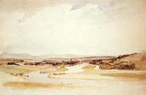 The Seine at Rouen by Thomas Shotter Boys