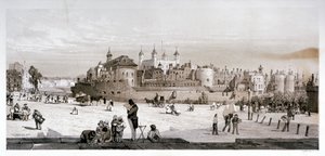 Tower of London, 1842 by Thomas Shotter Boys