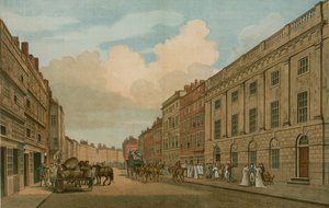House occupied by the East India Company, Leadenhall Street, London, as refaced in 1726 by Thomas Snr. Malton