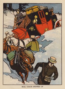 Mail Coach snowed up