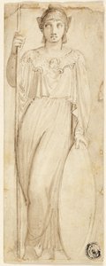 Athena, or Britannia identified as Athena by Thomas Stothard