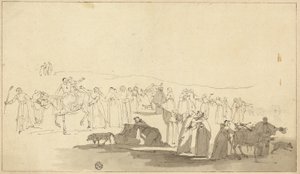 Canterbury Pilgrims by Thomas Stothard