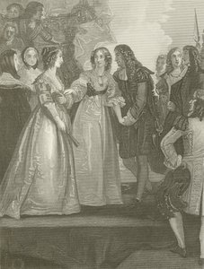Charles II Receiving the Duchess of Orleans at Dover by Thomas Stothard