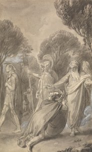 One of Six Illustrations to Fenelon