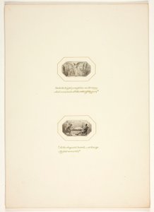 Study for a Plate from The Task