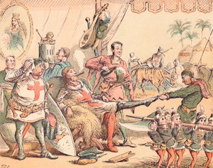 King Richard I in Palestine