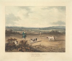 A Set of Four - Shooting: Plate II. Game Found by Thomas Sutherland