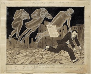 The Fatherland is in Danger by Thomas Theodor Heine