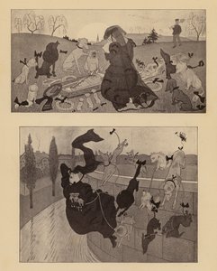 Tired of life I by Thomas Theodor Heine