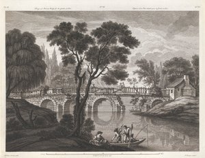 Design of a Ruinous Bridge for the Garden at Sion by Thomas Vivares