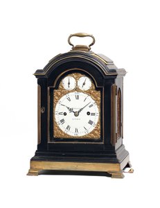 George III striking table clock, c.1770 by Thomas Wagstaff or Wagstaffe