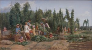 Hop Garden, 1858