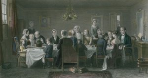 The Christmas Pudding by Thomas Webster