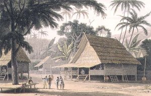 A Malaye Village, plate 16 from 