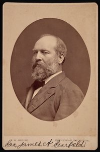 Portrait of James Abram Garfield by Thomas William Smillie