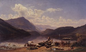 Landscape Near Rome by Thomas Worthington Whittredge