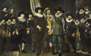 Civic Guard of the III District of Amsterdam, under the Command of Captain Allaert Cloeck and Lieutenant Lucas Jacobsz Rotgans by Thomas de Keyser