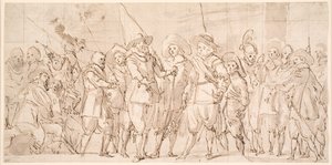 Officers and Other Civic Guardsmen of the IIIrd District of Amsterdam, Under the Command of Captain Allaert Cloeck and Lieutenant Lucas Jacobsz Rotgans by Thomas de Keyser