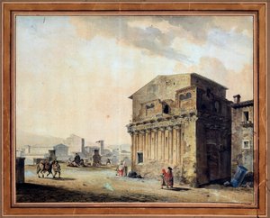 Rome. The House of Pontius Pilate by Thomas de Thomon