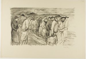 Coming Out of the Mine by Théophile Alexandre Pierre Steinlen