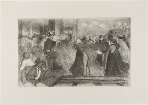 Dance Hall by Théophile Alexandre Pierre Steinlen