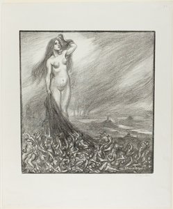 Homage to Zola by Théophile Alexandre Pierre Steinlen