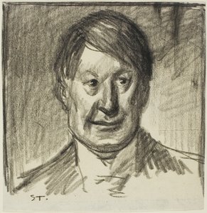 Jean Louis Forain by Théophile Alexandre Pierre Steinlen