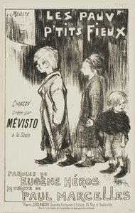 The Poor Little Boys by Théophile Alexandre Pierre Steinlen