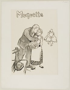 Muguette by Théophile Alexandre Pierre Steinlen
