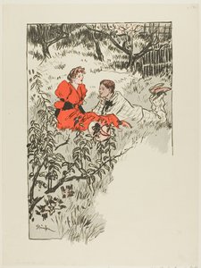 Spring by Théophile Alexandre Pierre Steinlen
