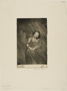The Old Chatterer by Théophile Alexandre Pierre Steinlen