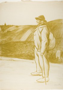 The Tramp by Théophile Alexandre Pierre Steinlen
