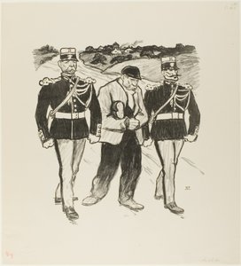 Without a Cent by Théophile Alexandre Pierre Steinlen