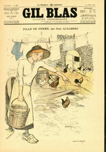 Cover of Gil Blas by Théophile Alexandre Steinlen