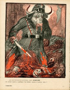 Cover of The Butter Plate, Number 357, Satirical in Colors by Théophile Alexandre Steinlen
