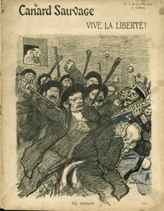 Illustration by Steinlen for the Cover of The Wild Duck by Théophile Alexandre Steinlen