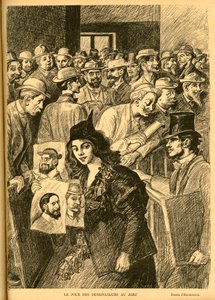 Illustration of Heidbrinck in Le Rire by Théophile Alexandre Steinlen