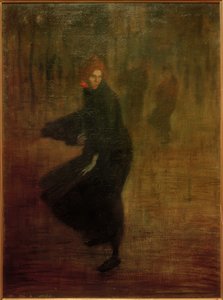 Young Worker on the Street by Théophile Alexandre Steinlen