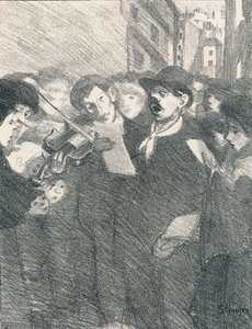 Lile Des Baisers from Chansons De Femmes, 1897 by Théophile Alexandre Steinlen