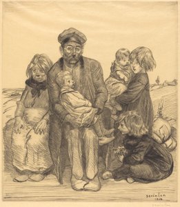 Poor People by Théophile Alexandre Steinlen
