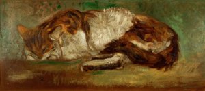 Th. A. Steinlen, Sleeping Cat