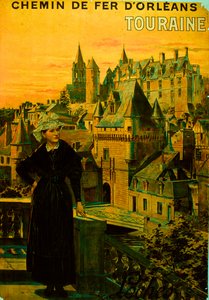 French railroad poster by Théophile Poilpot