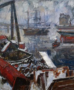 From Oslo Harbour by Thorolf Holmboe