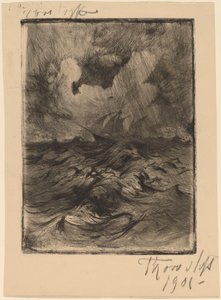 Storm at Sea by Thorvald Simeon Niss