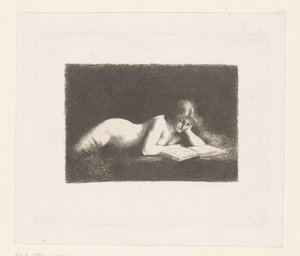 The Penitent Mary Magdalene by Thérèse Schwartze