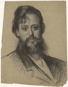 Portrait of a Bearded Man, Front View