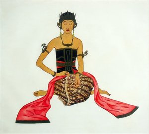 Classical Javanese Dancer