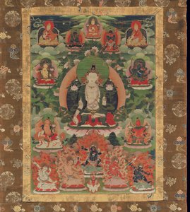Manjushri, Boddhisattva of Wisdom by Tibetan School