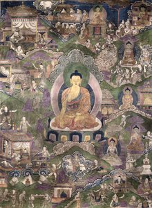 Thangka of the Buddha
