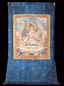 White Tara, from Bhutan by Tibetan School